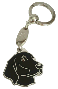 FLAT-COATED RETRIEVER <br> (keyring, engraving included)